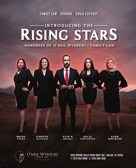 Super Lawyers’ Rising Stars 2020 - Honorees of OWLawyers Family Law